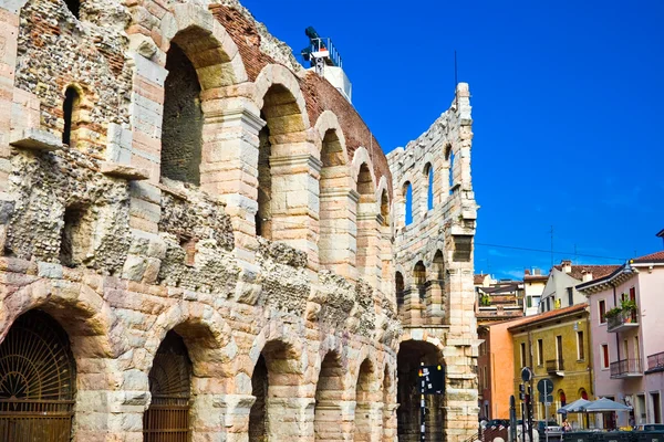 Římský amfiteátr ve Veroně — Stock fotografie