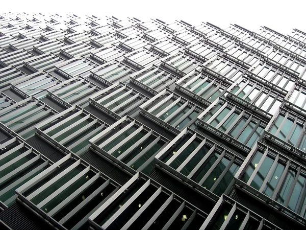 Sfondo con finestre dell'edificio di Londra . Foto Stock