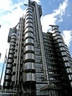 Lloyds building in London clipart