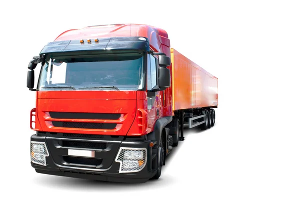Camion rosso — Foto Stock