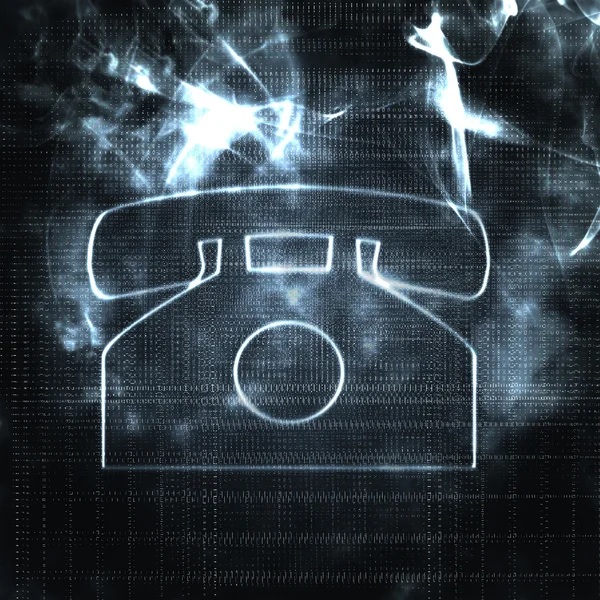 Abstrakt telefon — Stockfoto
