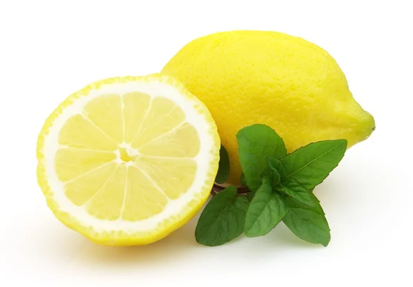 Citron med mynta — Stockfoto