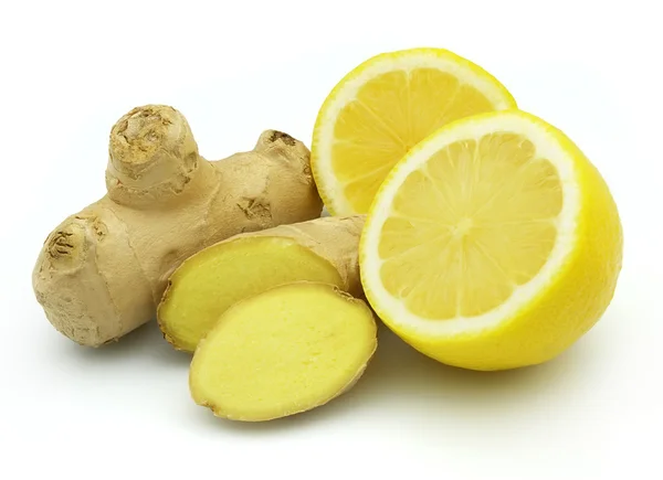 Jengibre con limón — Foto de Stock