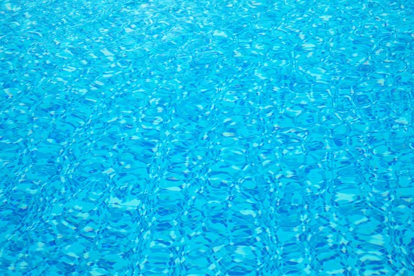 Texture of water in swimming pool — Stock Photo, Image