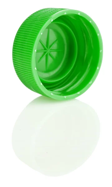 Зеленая крышка с отражением — стоковое фото