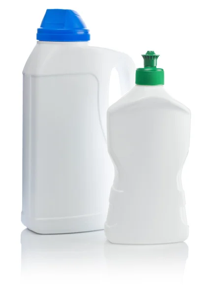 Dois frascos para limpeza — Fotografia de Stock