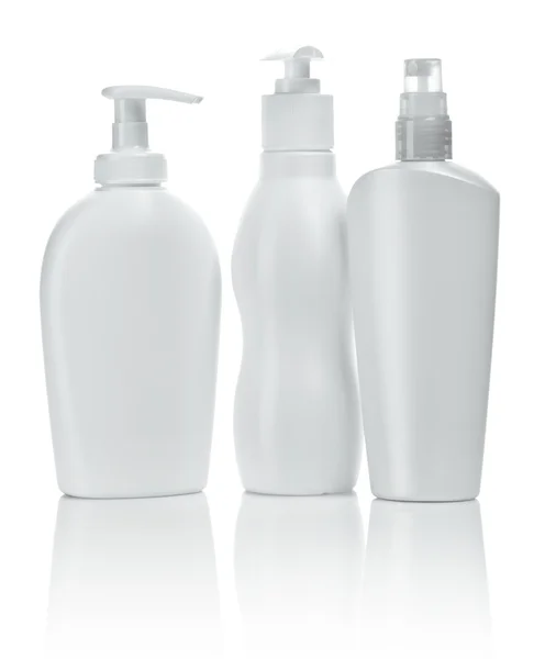 Três frascos de spray — Fotografia de Stock