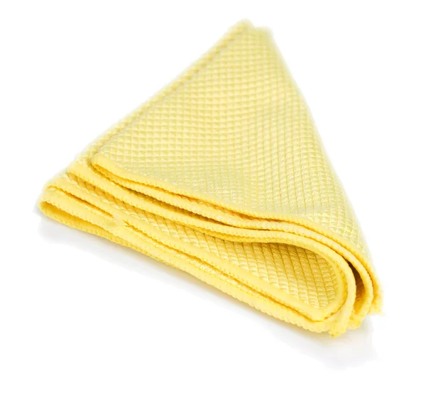 Yellow napkin — Stock Photo, Image