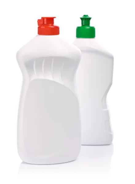 Twee fles voor het reinigen — Stockfoto