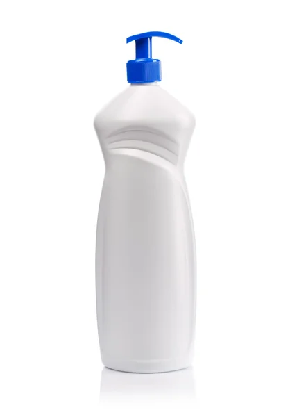 Grote witte spray fles — Stockfoto