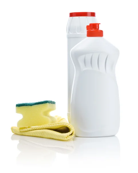 Acessórios de limpeza de cozinha — Fotografia de Stock