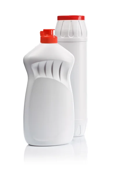 Dos botellas de limpieza —  Fotos de Stock