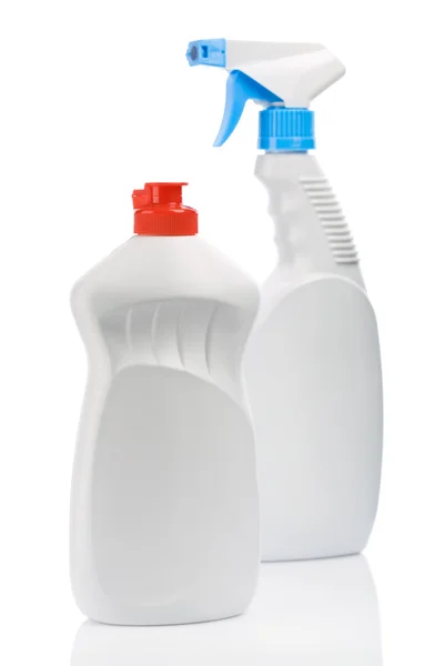 Botella smal y spray — Foto de Stock