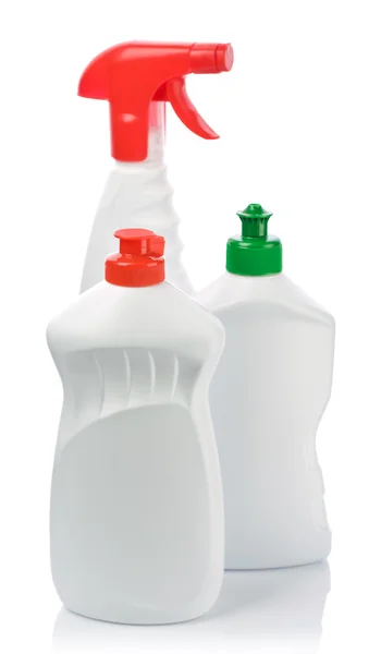 Spray und Flaschen — Stockfoto