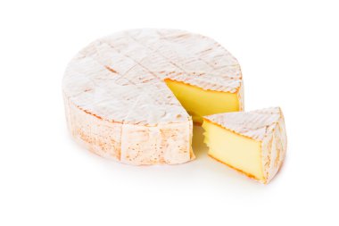 Cheese with a white mould clipart