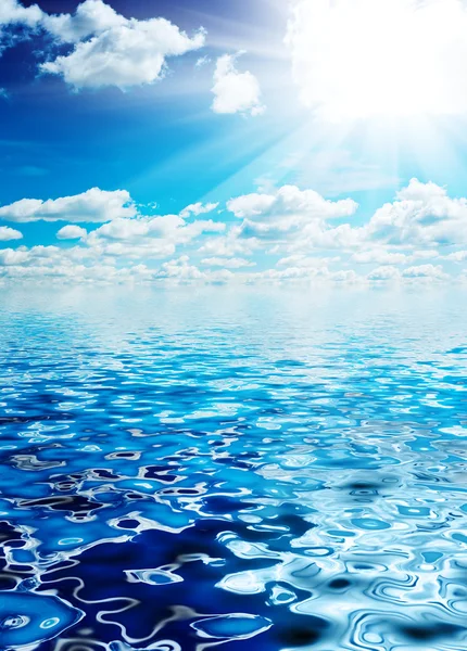 stock image Ocean and sky