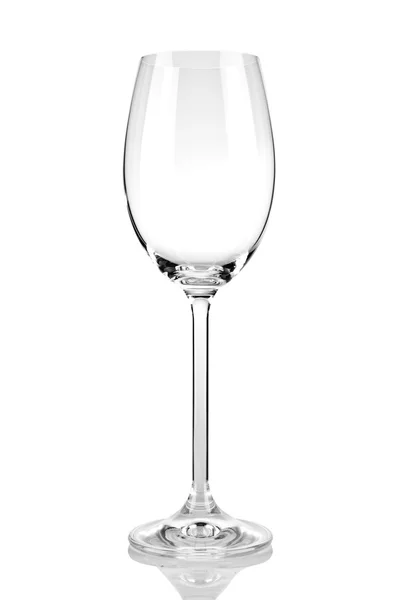 Wijnglas op een witte achtergrond — Stockfoto