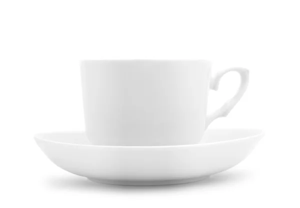The white coffee cup — Stock Photo, Image