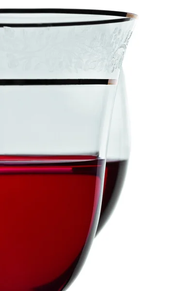 ワイングラスのクローズ アップ — ストック写真