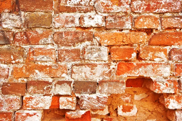 Viejo muro destruido — Foto de Stock
