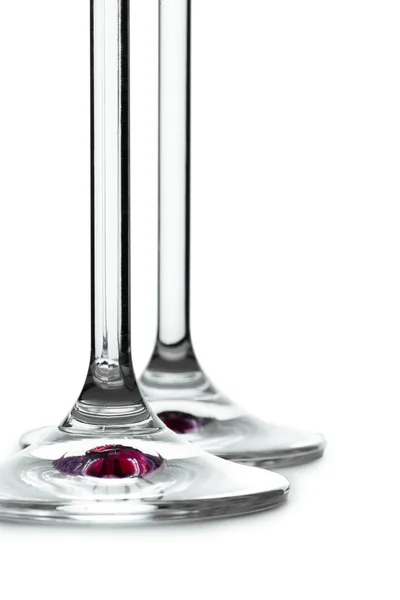 Stem of wine glass — Stock Photo, Image
