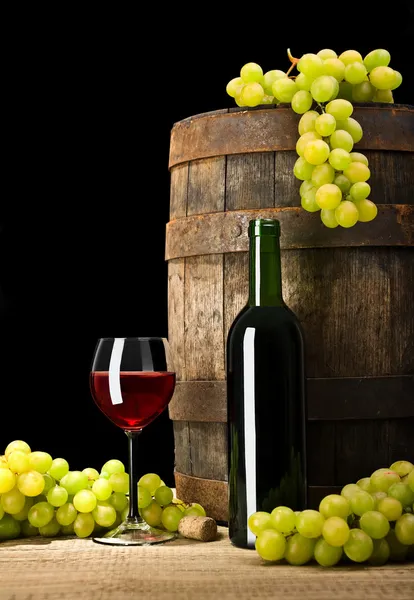 Composición del vino Imagen De Stock