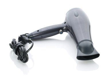 Electric hair drier clipart