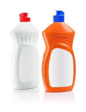 White cleanline bottle clipart