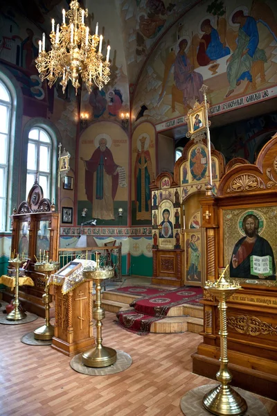 stock image Interior of russian church