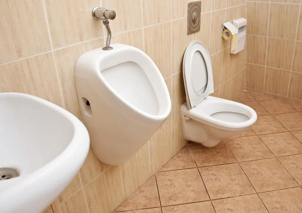 Toilet in office — Stock Photo, Image