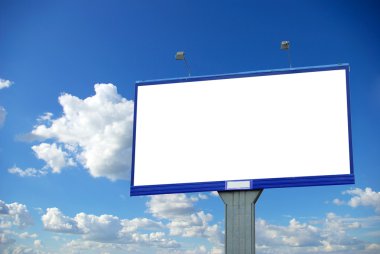 gökyüzü üzerinde billboard