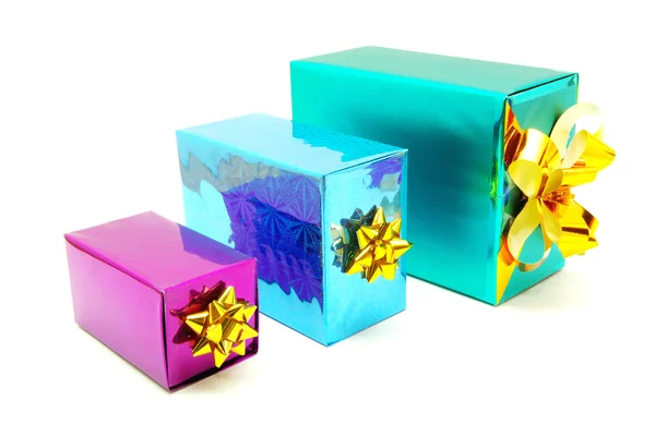 Boże Narodzenie box — Zdjęcie stockowe