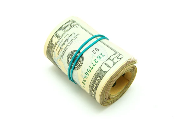 Roll Dollar — Stockfoto