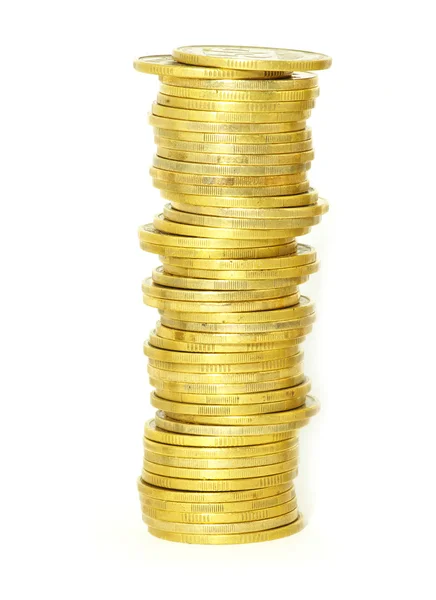Existência de moedas — Fotografia de Stock