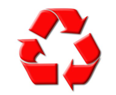 Recycle symbol clipart