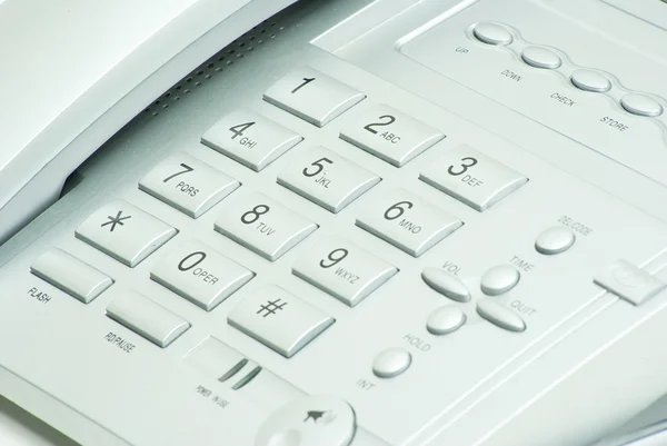 Телефон-клавиатура — стоковое фото