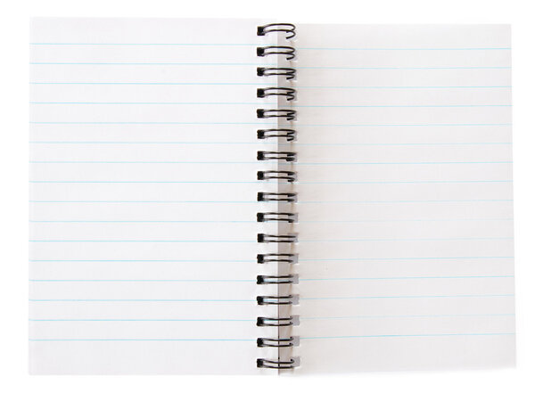 Blank notepad