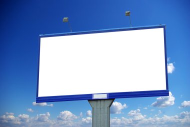 gökyüzü üzerinde billboard