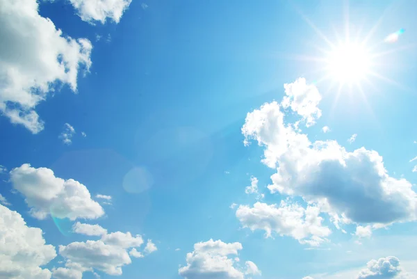 구름과 태양 — 스톡 사진