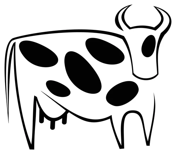 Cow — Stock Vector