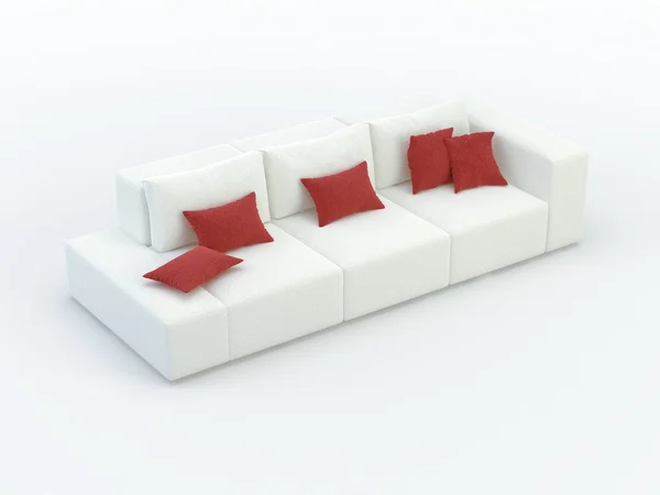 Стильный диван — стоковое фото