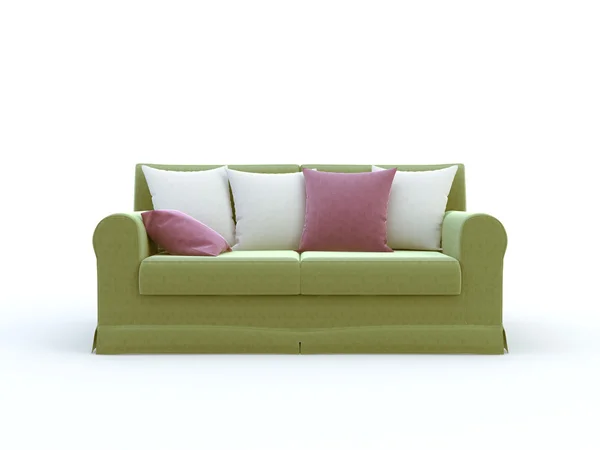 Stijlvolle sofa — Stockfoto