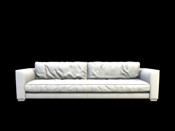 Graues 3D-Sofa — Stockfoto