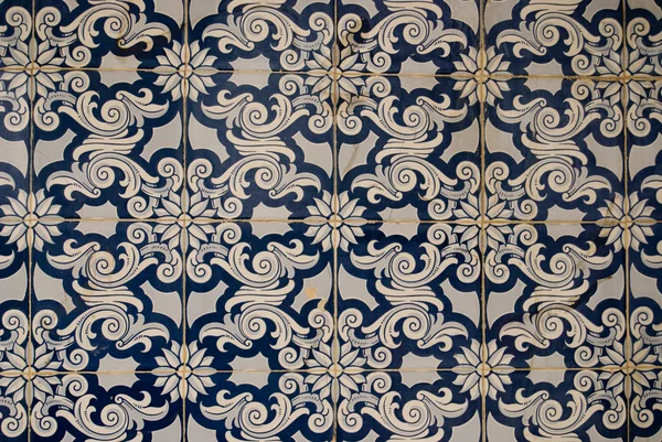 Azulejos tradicionais portugal — Fotografia de Stock