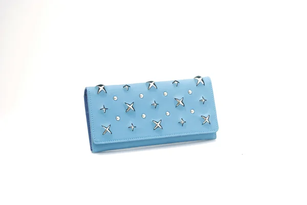 The blue purse — Stock Photo, Image