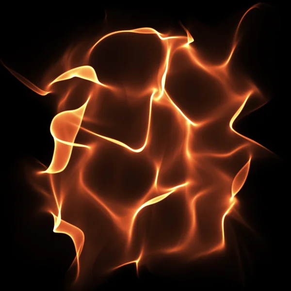 Abstrakter flammender Hintergrund — Stockfoto