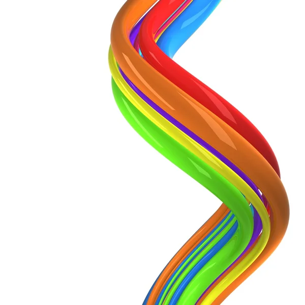 Цветные кабели фона — стоковое фото