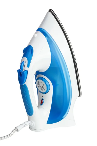 Electric steam iron isolated on white background — Stock Photo, Image