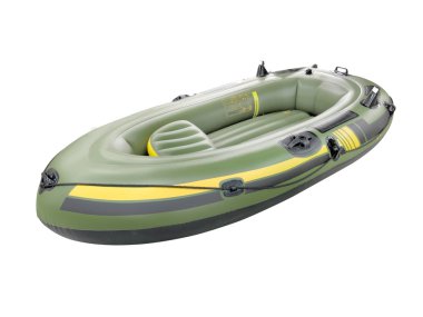 Inflatable boat clipart