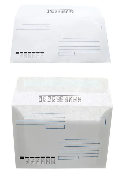 Transparent envelopes — Stock Photo, Image